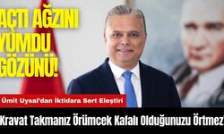 Ümit Uysal: ‘Kravat Takmanız Örümcek Kafalı Olduğunuzu Örtmez’