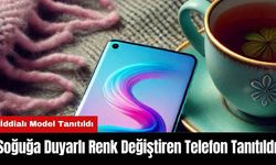 Soğuğa Duyarlı Renk Değiştiren Telefon Tanıtıldı