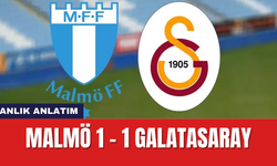 ANLIK ANLATIM | MALMÖ 1 - 1 GALATASARAY