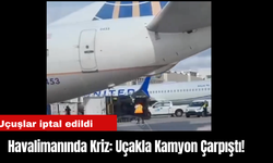 Havalimanında Kriz: Uçakla Kamyon Çarpıştı!