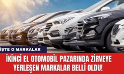 İkinci El Otomobil Pazarında Zirveye Yerleşen Markalar Belli Oldu!