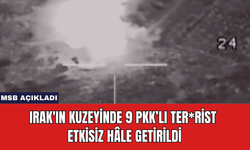 Irak'ın Kuzeyinde 9 PKK’lı Ter*rist Etkisiz Hâle Getirildi