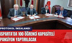 Isparta'da 100 Öğrenci Kapasiteli Pansiyon Yaptırılacak