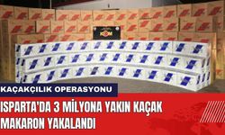 Isparta'da 3 Milyona Yakın Kaçak Makaron Yakalandı