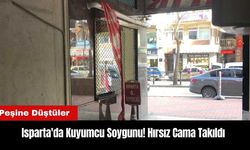 Isparta'da Kuyumcu Soygunu! Hırsız Cama Takıldı