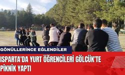 Isparta'da Yurt Öğrencileri Gölcük'te Piknik Yaptı