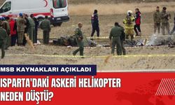 Isparta'daki Askeri Helikopter Neden Düştü? MSB Kaynakları Açıkladı