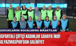 Ispartalı Çiftçi Kadınlar Sahaya İndi! Alyazmaspor'dan Galibiyet