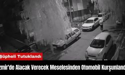 İzmir'de Alacak Verecek Meselesinden Otomobil Kurşunlandı