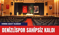 Denizlispor Sahipsiz Kaldı: Kimse aday olmadı