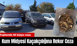 Kum Midyesi Kaçakçılığına Rekor Ceza