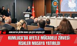 Kumluca’da Afetle Mücadele Zirvesi: Riskler Masaya Yatırıldı