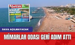 Lara Sahili Özelleştirilmesinde Mimar Odası Geri Adım Attı