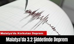 Malatya’da 3.2 Şiddetinde Deprem