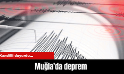 Muğla'da deprem...