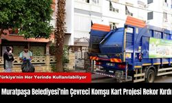 Muratpaşa Belediyesi’nin Çevreci Komşu Kart Projesi Rekor Kırdı