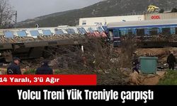 Yolcu Treni Yük treniyle çarpıştı: 14 Yaralı, 3’ü Ağır