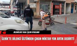 Serik’te Dilenci Üstünden Çıkan Miktar Yok Artık Dedirtti