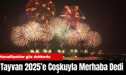 Tayvan 2025’e Coşkuyla Merhaba Dedi