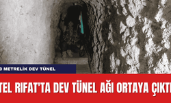 Tel Rıfat'ta dev tünel ağı ortaya çıktı