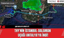 THY'nin İstanbul-Dalaman Uçağı Antalya'ya İndi!