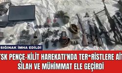 TSK Pençe-Kilit Harekatı'nda Ter*ristlere Ait Silah ve Mühimmat Ele Geçirdi