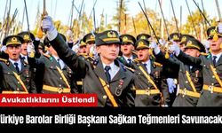 Türkiye Barolar Birliği Başkanı Sağkan Teğmenlerin Avukatlığını Üstlendi