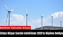 Türkiye Rüzgar Enerjisi Sektöründe 2025'te Büyüme Bekliyor