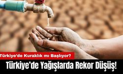 Türkiye’de Yağışlarda Rekor Düşüş! Türkiye’de Kuraklık mı Başlıyor?