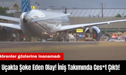 Uçakta Şoke Eden Olay... İniş Takımında Ces*t Çıktı!