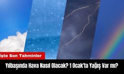 Yılbaşında Hava Nasıl Olacak? 1 Ocak'ta Yağış Var mı?