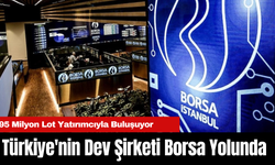 Türkiye'nin Dev Şirketi Borsa Yolunda: 95 Milyon Lot Yatırımcıyla Buluşuyor