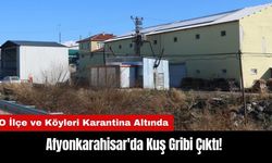 Afyonkarahisar'da Kuş Gribi Çıktı! O İlçe ve Köyler Karantina Altında