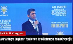 AKP Antalya Başkanı: Yenilenen Değişen Teşkilatımızla Yeniden Yola Düşeceğiz