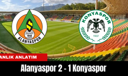 Anlık Anlatım | Alanyaspor 2 - 1 Konyaspor...