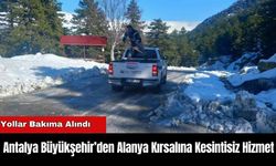 Antalya Büyükşehir’den Alanya Kırsalına Kesintisiz Hizmet