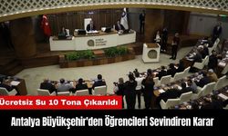 Antalya Büyükşehir'den Öğrencileri Sevindiren Karar!