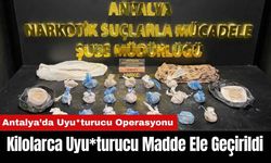 Antalya'da Yapılan Operasyonlarda Kilolarca Uyu*turucu Madde Ele Geçirildi