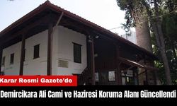 Antalya'daki Demircikara Ali Cami ve Haziresi Koruma Alanı Güncellendi