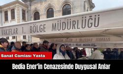 Bedia Ener'in Cenazesinde Duygusal Anlar: Sanat Camiası Yasta