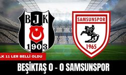 ANLIK ANLATIM | BEŞİKTAŞ 0 - 0 SAMSUNSPOR