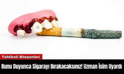 Bunu Duyunca Sigarayı Bırakacaksınız! Uzman İsim Uyardı