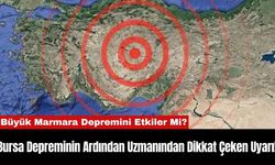 Bursa Depreminin Ardından Uzmanından Dikkat Çeken Uyarı!