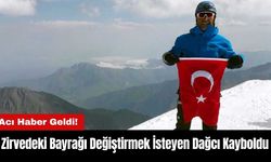 Elmalı'da Zirvedeki Bayrağı Değiştirmek İsteyen Dağcı Kayboldu