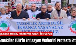 Emekliler TÜİK'in Enflasyon Verilerini Protesto Etti