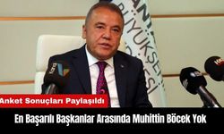 En Başarılı Belediye Başkanları Arasında Muhittin Böcek Yok