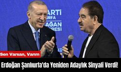 Erdoğan Şanlıurfa'da Yeniden Adaylık Sinyali Verdi!