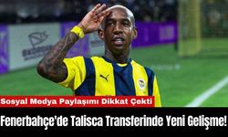 Fenerbahçe'de Talisca Transferinde Yeni Gelişme!