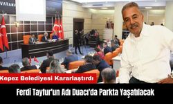 Ferdi Tayfur'un Adı Duacı'da Parkta Yaşatılacak