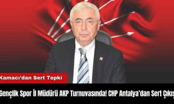 Gençlik Spor İl Müdürü AKP Turnuvasında! CHP Antalya’dan Sert Çıkış